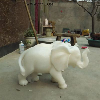 直销 大象石雕 定做大理石大象 石雕象 大型汉白玉大象雕塑