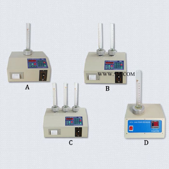 HY-100D粉体振实密度测试仪粉末振实密度计振幅可调图2